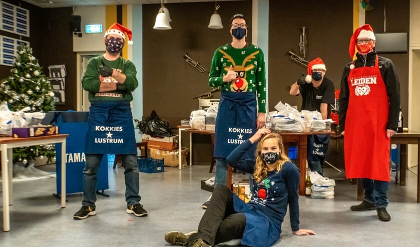 <p>Kokkies Pauline, Maarten, Marcel, Ben en Leo.</p>