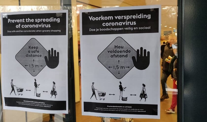 <p>Maximaal aantal klanten tegelijk in supermarkt, winkelwagen verplicht</p>