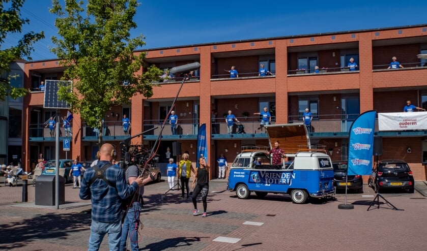 <p>De Nationale Balkon Beweegdag 2020 op de Brandwacht in Leiderdorp.</p>