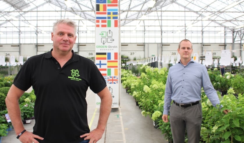 Taaf Rosbergen (directeur GROEN-Direkt) en Sytse Berends (woordvoerder).
