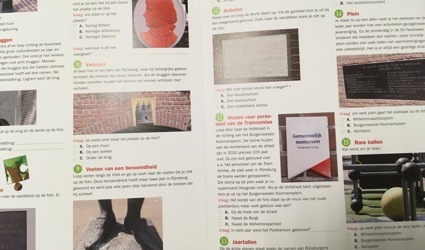 Kinderen kunnen de historie van Rijnsburg ontdekken met een leuke fotopuzzeltocht.