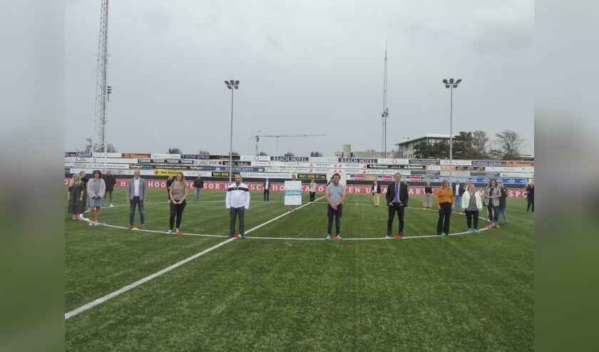 Afgelopen woensdag hebben alle betrokken partijen het Sportakkoord ondertekend. | Foto: Ina Verblaauw
