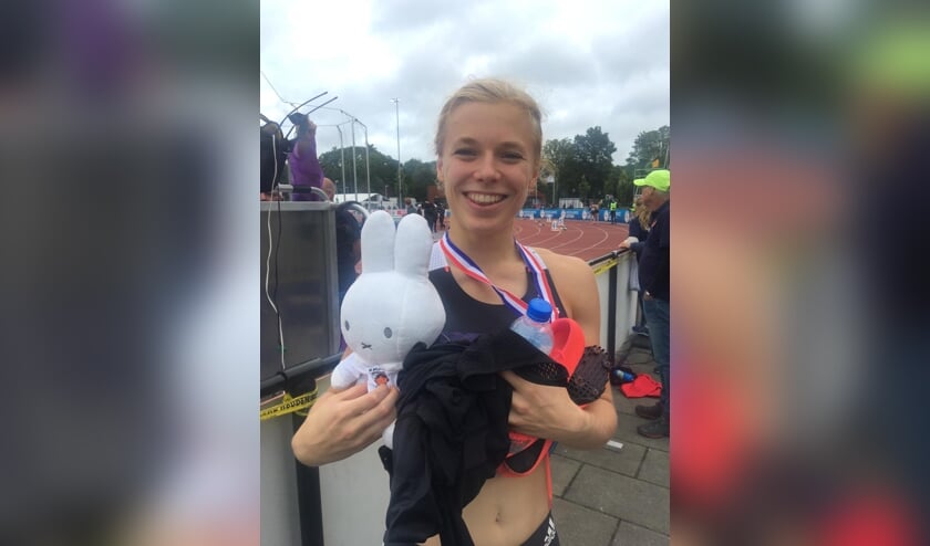 Andrea Bouma werd al eerder nationaal jeugdkampioen. Nu heeft ze ook bij de senioren haar eerste gouden medaille binnen. | Foto: pr.