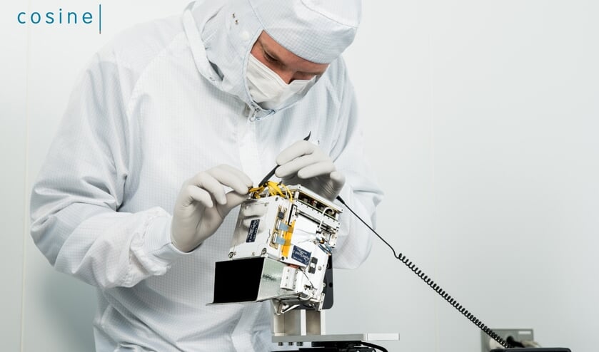 De miniruimtecamera HyperScout-2 is in Warmond ontwikkeld. | Foto: pr./cosine