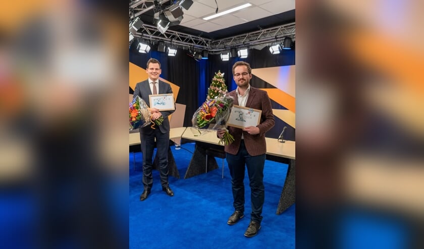 <p pstyle="fotobijschrift"><br></p><p pstyle="fotobijschrift">Gerard Mostert (links) en Sonny Spek in de studio van RTV met hun persoonlijke Kappie. | Foto: Marc Wonnink</p>