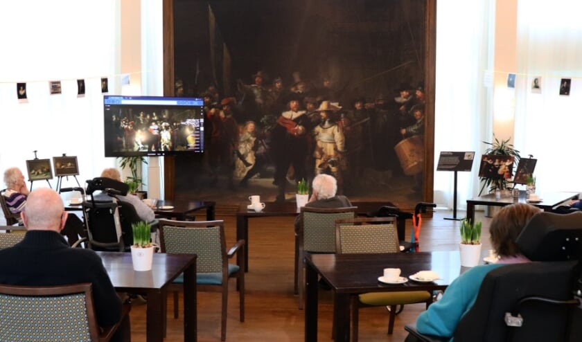 De Nachtwacht on Tour deed vorige week ook WZC Jeroen aan. | Foto: PR