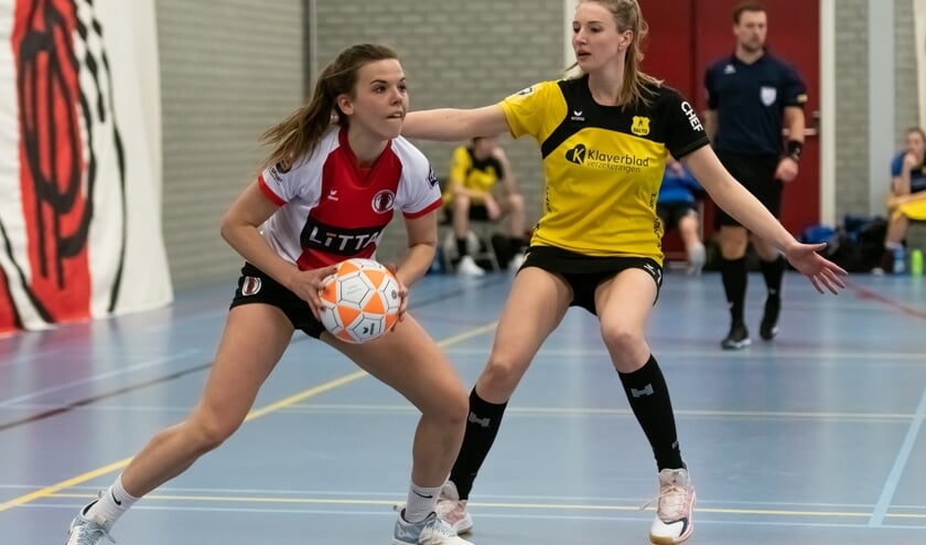 Roos Verheugt, verkozen tot Rabobank Player of the Match.