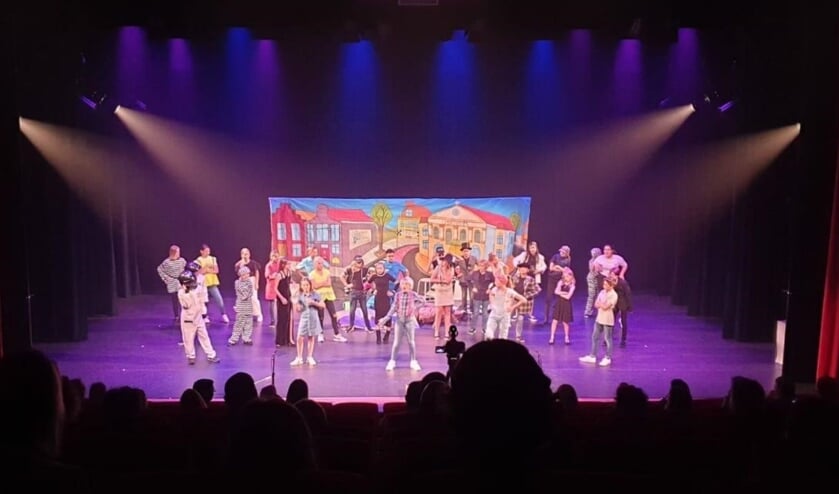 Eindmusical De Witte School in Theater De Muze in 2020.