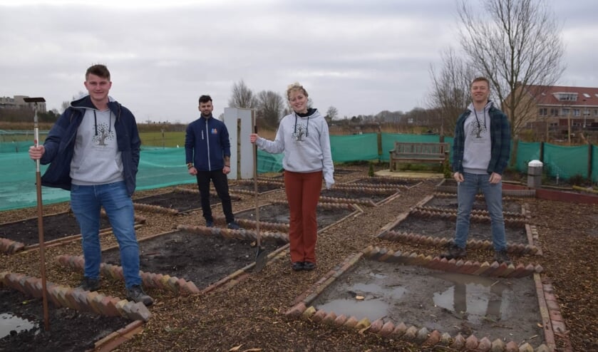 <p>De initiatiefnemers van links naar rechts: Erik Houwaart, Michiel Smit, Gerlinde van Duyn en Abram Schaap. | Foto: PR</p>