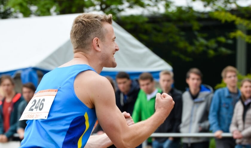 <p>Atleet Pim Jehee tijdens een eerdere editie van de Ter Specke Bokaal.</p>